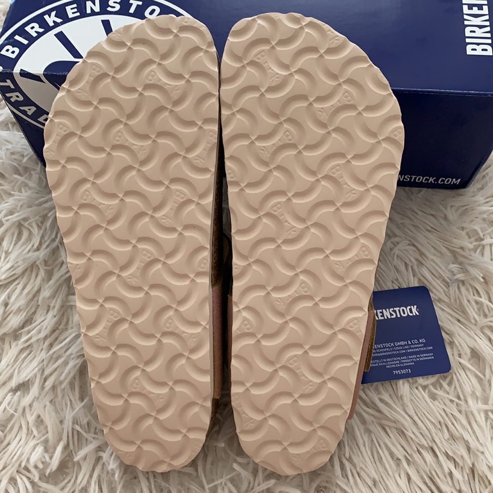 New Birkenstock Gizeh washed metallic pink - Picture 4 of 6